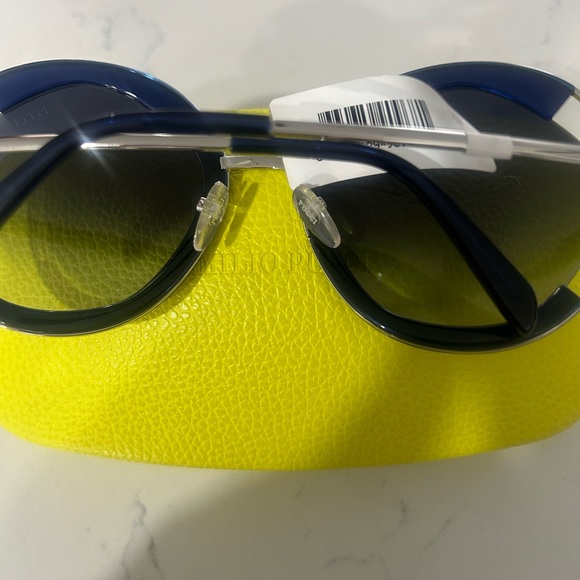 Emilio Pucci blue sunglasses - Picture 4 of 5